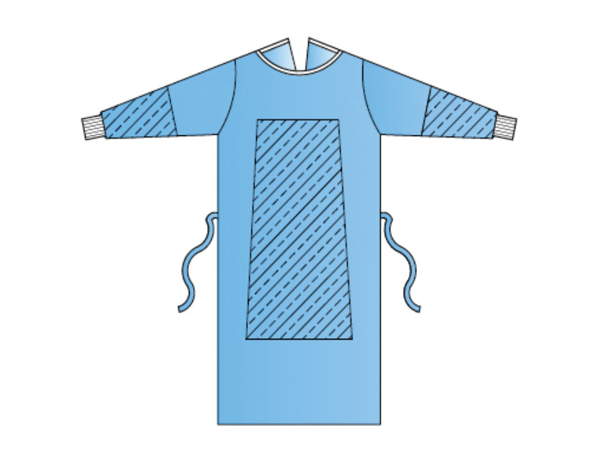 Sterile Reinforced Surgical Gowns Box of 30